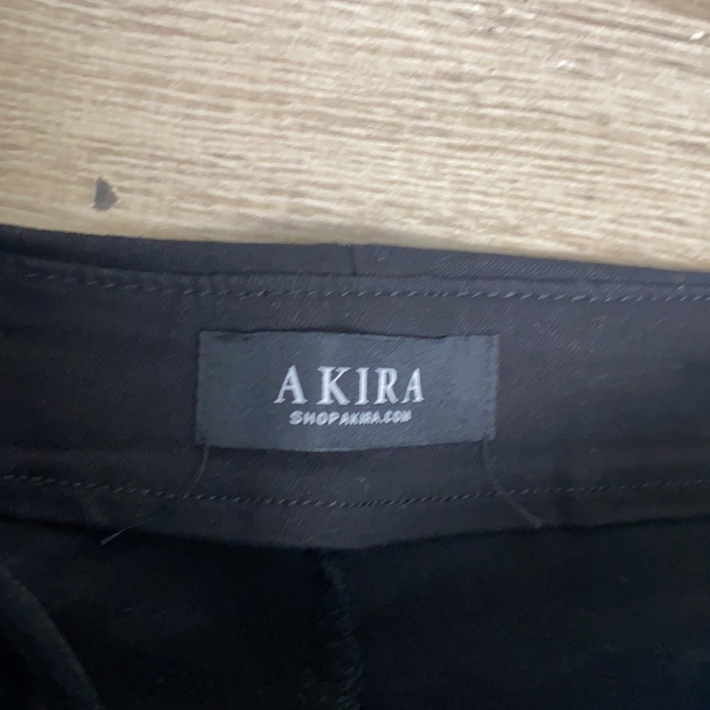 Size 3 The AKIRA Label Margot Lace Up Skinny Jeans - Picture 5 of 6